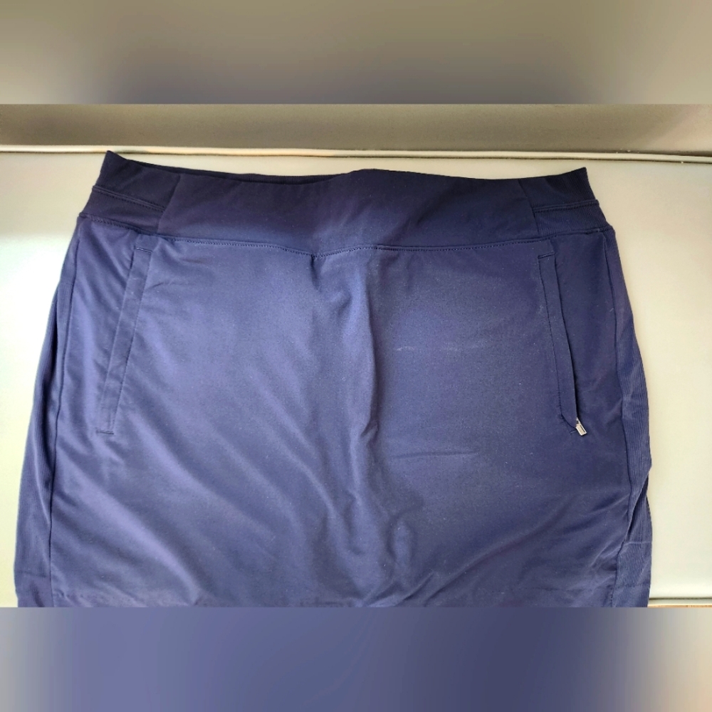 Athleta  Pull On Athletic Skort 16 Blue